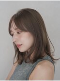 【Un ami】ミディアムボブヘア