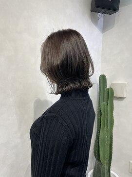 ニコ ヘアデザイン(nico hair design) グレージュ/レイヤーボブ