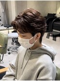 ニュアンスパーマスペインカールフェザーパーマメンズパーマ新宿