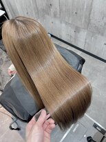 ピリオド 赤坂(Period.) ダメージレス艶髪ミルクティーカラー