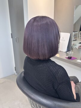 ラック 表参道(LUCK) ボブ/ピンクラベンダー/オーキッド/デザインカラー/表参道/原宿