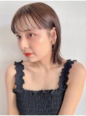 耳掛けくびれボブ【イルミナカラー/髪質改善】