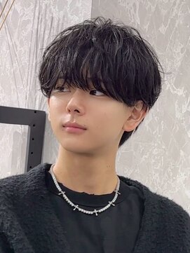 ナチュラル 渋谷(NATURAL) シャドウパーマ/ラウンドマッシュ/メンズパーマ