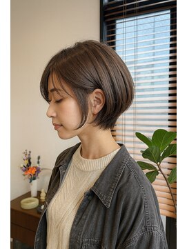 コポル(Copol) まわりと差がつく大人ショート×アッシュグレージュ