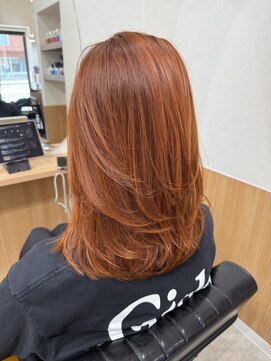 ラフテル(RAFTEL) オレンジカラー 【暖色カラー/レディースカラー】