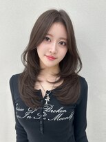 マウル 栄(MAEUL) 小顔カット レイヤー 透明感カラー 顔まわり