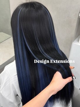 ベレーザ 渋谷(BELEZA) 17611ブルーアンブレラカラーミディアムレイヤールーツカラー