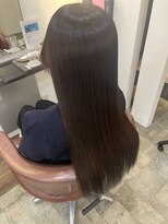 エイクス 津田沼(AQs) 着物ヘア/大人ガーリー/ダークアッシュ/似合わせカット/津田沼