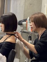 技術は習得して終わらずお客様に【韓国ヘア】の提供が目的◎毎日スタッフとは切磋琢磨！【韓国ボブ】