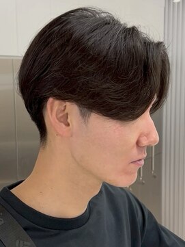 フィフス 渋谷(fifth) 渋谷緩めフェザーニュアンスパーマセンターパートパーマ落とし