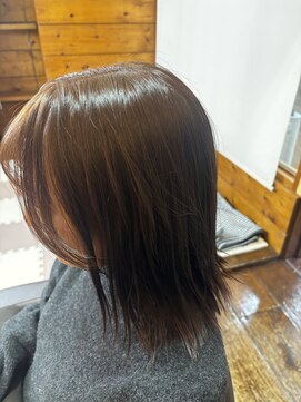 オートクチュール ランコントレ 七条店(Haute Couture Rencontrer) 大人カジュアル☆フリンジバング