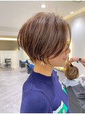 30代40代50代絶壁解消白髪ぼかし髪型ハイライト前髪山口