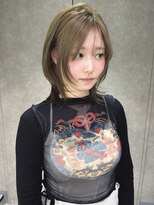 シェノン 表参道(CHAINON) 韓国ハッシュカット 韓国レイヤー ハニーベージュ
