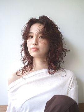ロッカ(LOCCA) 骨格診断ナチュラル×大人の抜け感ハッシュパーマ