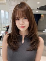 エアー 青山(AIR)&nbsp;韓国/レイヤーカット/ハッシュカット/表参道