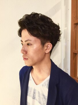 ヘアーアンドメイク シェリ(Hair&Make Cherie) 外国人風アップバング