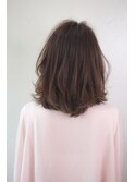 ふんわりMIXボブ