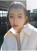 フェイスフレーミング×イヤリングカラー