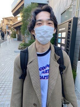 ソイ コンク 下北沢(soi conc) メンズセンター分け/ニュアンスパーマ