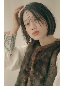 オフ(off) 【ボブ初心者でも挑戦しやすい◎大人上品ナチュラルボブ】