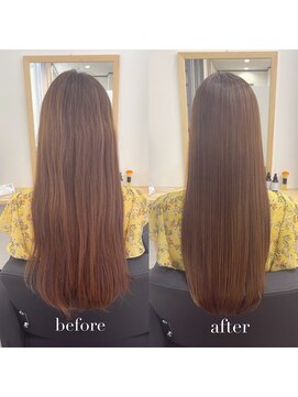 リアン 四条大宮店(Lien) 『髪質改善』ストレートエステ（縮毛矯正）（リタッチ可）