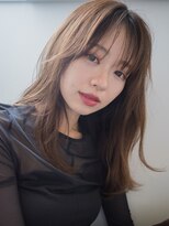 トローノ 栄(TRONO)&nbsp;20代30代◎韓国風シースルーバングくびれ伸ばしかけヘア