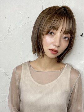 タヤ シァル鶴見店(TAYA) ぷつっとストレートボブ