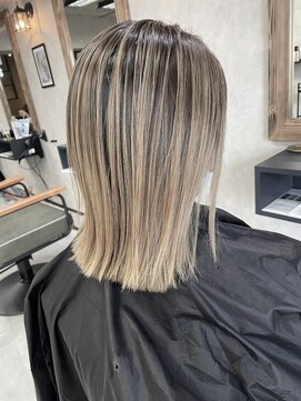 サニー 渋谷(SUNNY) グレーベージュニュアンスカラーアッシュミルクティー