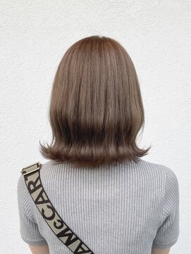 ヘアーリコア(hair recoa) ボブ×グレージュカラー