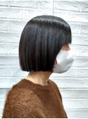 切りっぱなしボブ