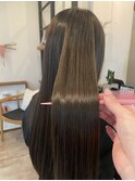 髪質改善ストレート