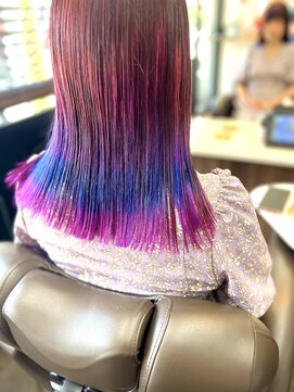 ソウバイジョージ(Sow by George) ピーコックカラー　ちょっとチャレンジカラー