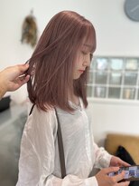 カラ ヘアーサロン(Kala Hair Salon) ピンクベージュ/中明度/