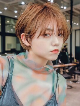 アイティー バイ アルバム 浦和店(IT by ALBUM) ハンサムマッシュ_マチルダボブピンクベージュ_29423