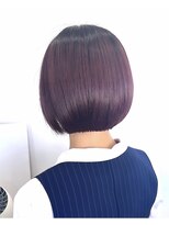 レム(LEM)&nbsp;【ショートボブ】グラデーションバイオレットピンクカラー