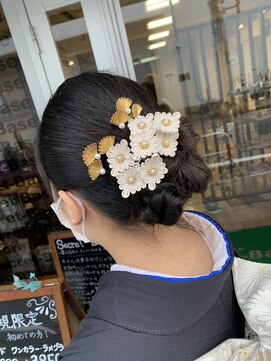 シークレットベース(Secret Base) 成人式ヘアセット×アップスタイル