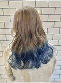 ブルーグラデーション