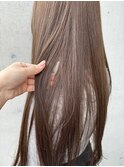 20代30代ブリーチなし大人可愛いゆるふわヌーディーカラー