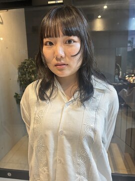 ソイリウム 下北沢(soi rium) レイヤースタイル_顔まわりレイヤー_ウルフスタイル_下北沢