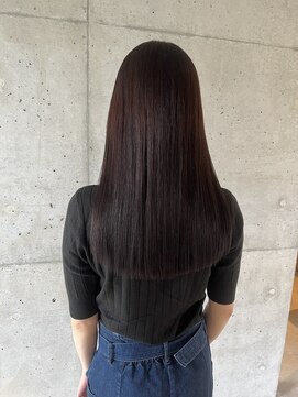 ヘアーブランドジン ティアラ(HAIR BRAND Jin Tiara) 髪質改善ストレート【松山美容室】