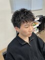 ピープスアンドスー 表参道 渋谷(Peeps&Suu.)&nbsp;ツイストスパイラルパーマ/ブリーチパーマ/フェードカット