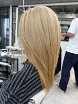 ディジョン(Dijon)&nbsp;韓国顔まわりレイヤーカットグレージュオリーブベージュブラウン