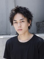 フィフス 渋谷(fifth)&nbsp;波巻きツイストスパイラルパーマツーブロックメンズマッシュ渋谷