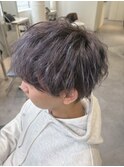 ホワイトラベンダー/メンズヘア