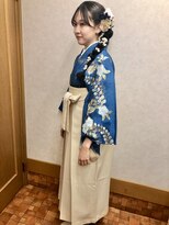 ヘアーサロンマジックHAIR SARON Magic&nbsp;卒業式着付けヘアセット