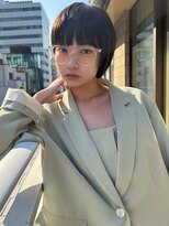 エクー(ECOO)&nbsp;『　 マニッシュショート×ダークアッシュブラウン　　』　 ECOO