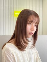 シュシュ 宜野湾店(chou chou)&nbsp;ホワイトグレージュ/デジタルパーマ/チェリーブラウン/宜野湾