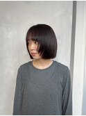 顔周りレイヤーボブ