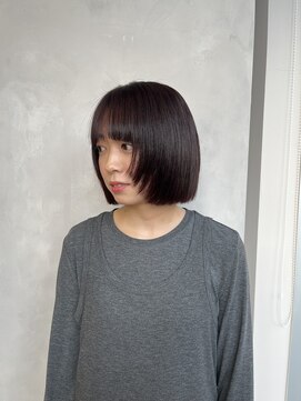エイト ヘアサロン 渋谷本店(EIGHT) 顔周りレイヤーボブ