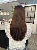 うる艶ロングヘア◎乾かすだけでまとまる極上美髪！